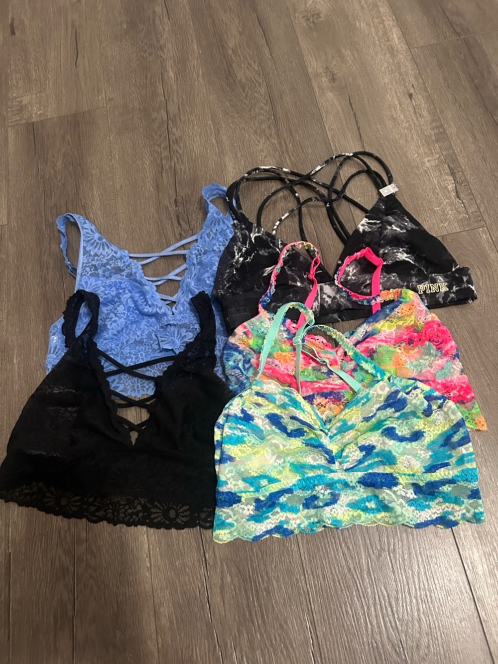 Victoria’s Secret Pink Bralettes
